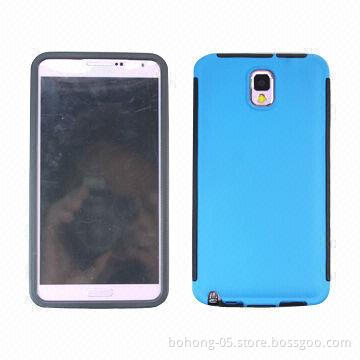 TPU+PET(surface)+PC(bottom)case(separation of installed) for Samsung Note 3, MOQ 500pcs